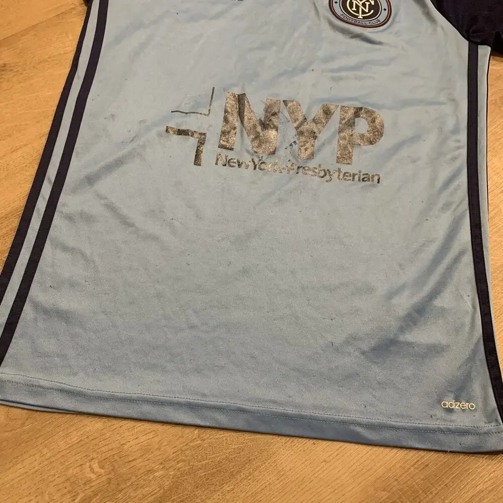 Adidas NYCFC New York City Football Club 2015 Soccer Jersey Men's Small S NYP